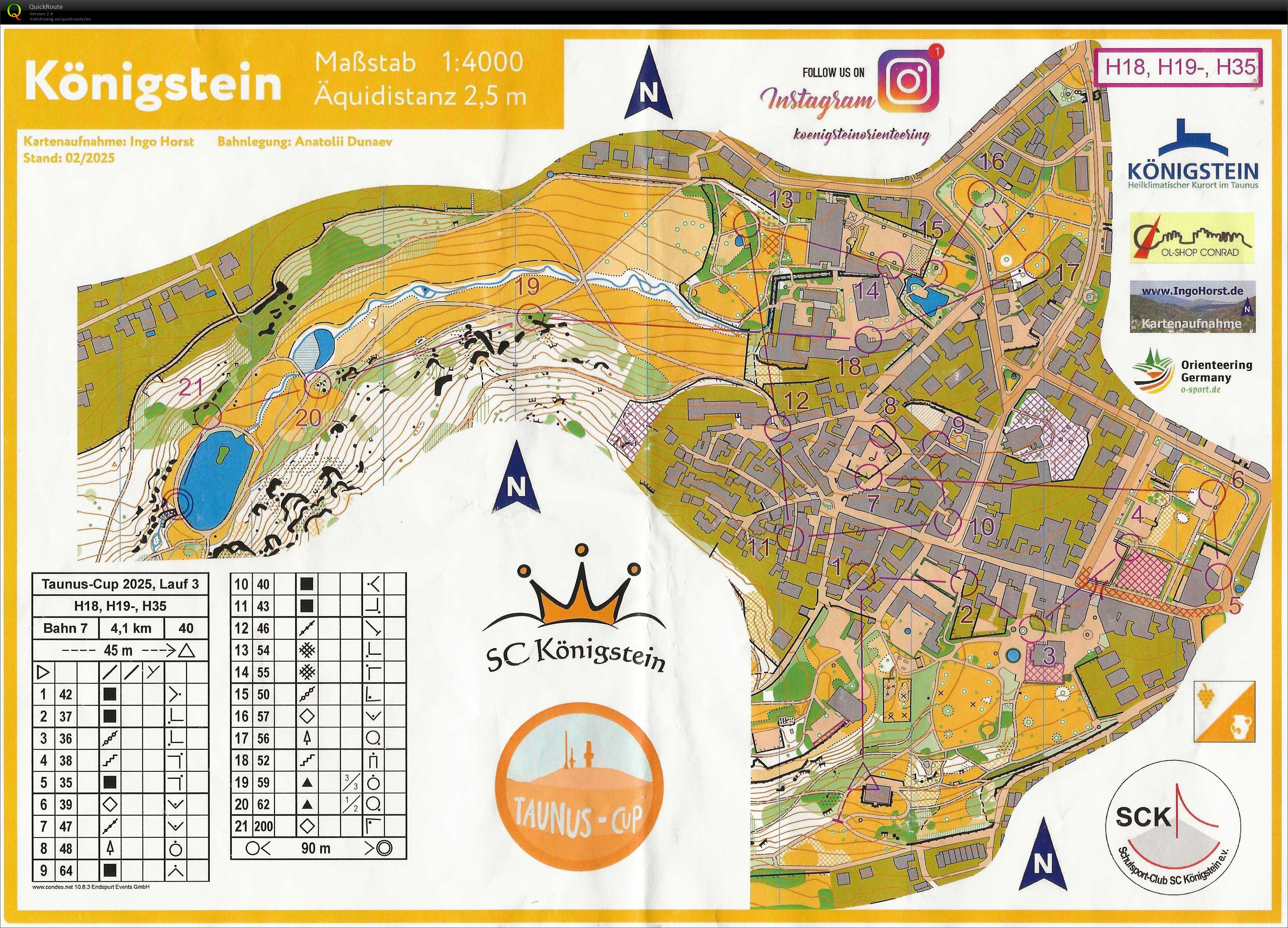 Taunuscup E3 Sprint (23/02/2025)