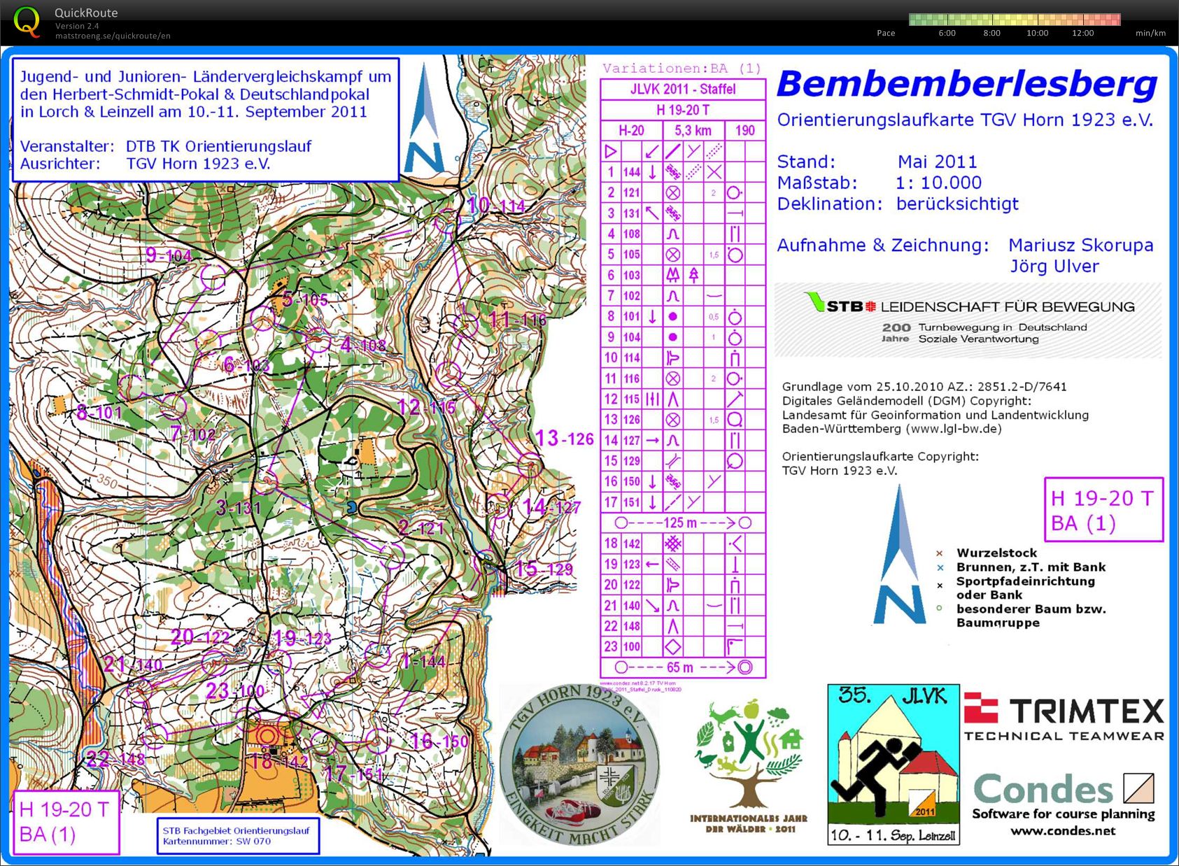 Training Bemberlesberg (2011 JLVK-Relay) (2012-04-01)