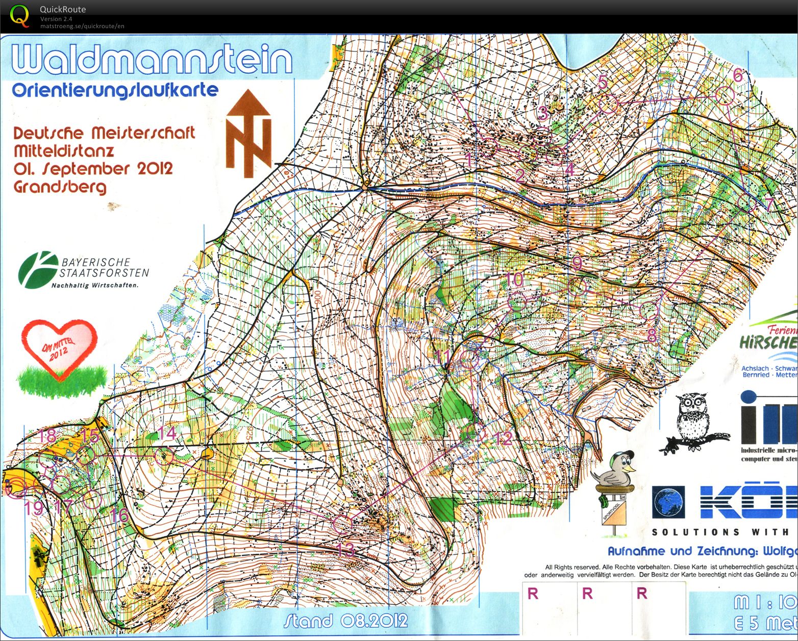 German middle distance Champs (WRE) (2012-09-01)