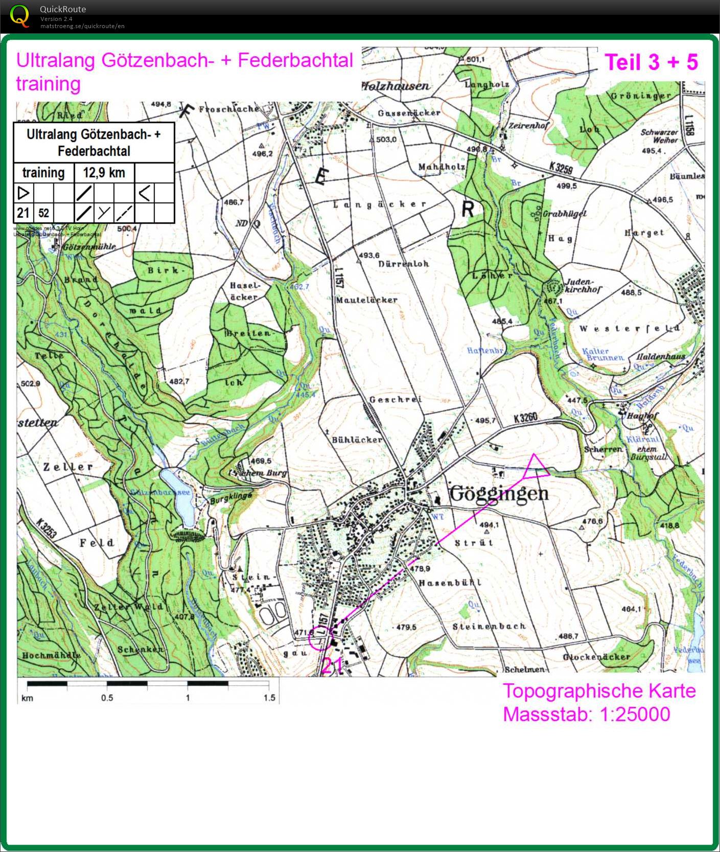 Long distance Götzenbach-/Federbachtal - part 5 (2013-06-16)