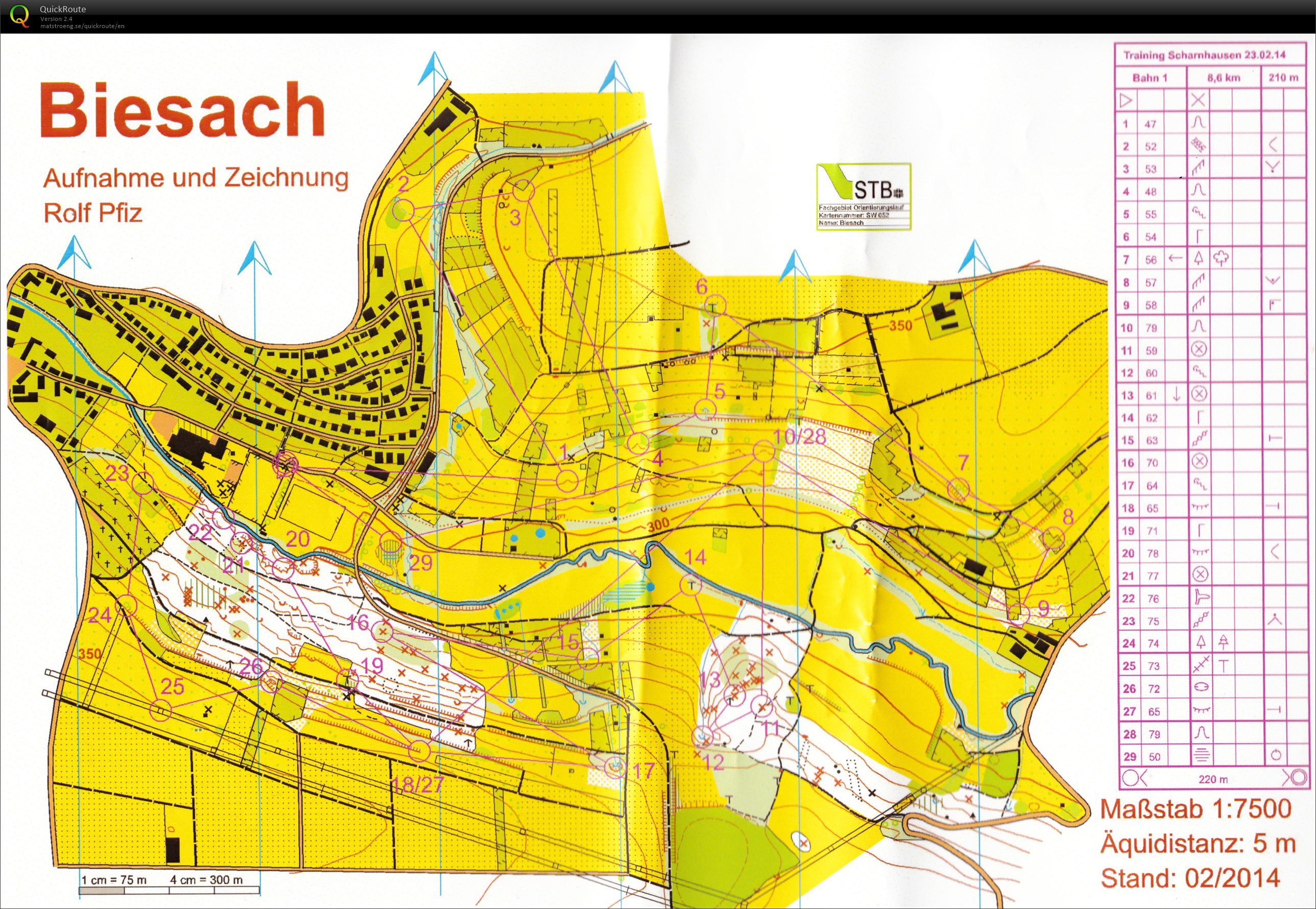 Training Biesach (23-02-2014)