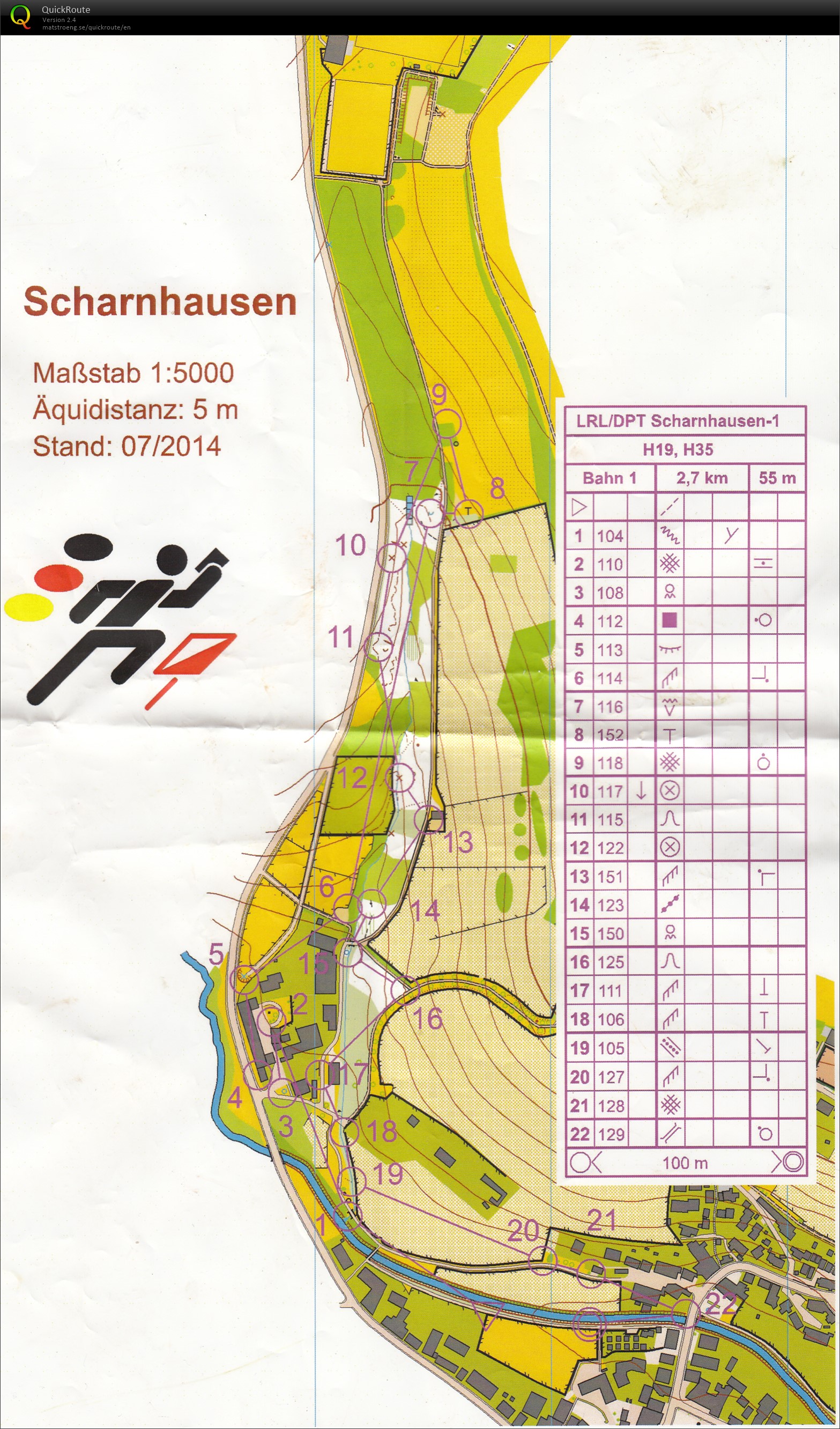 Scharnhausen Sprint 1 (26/07/2014)