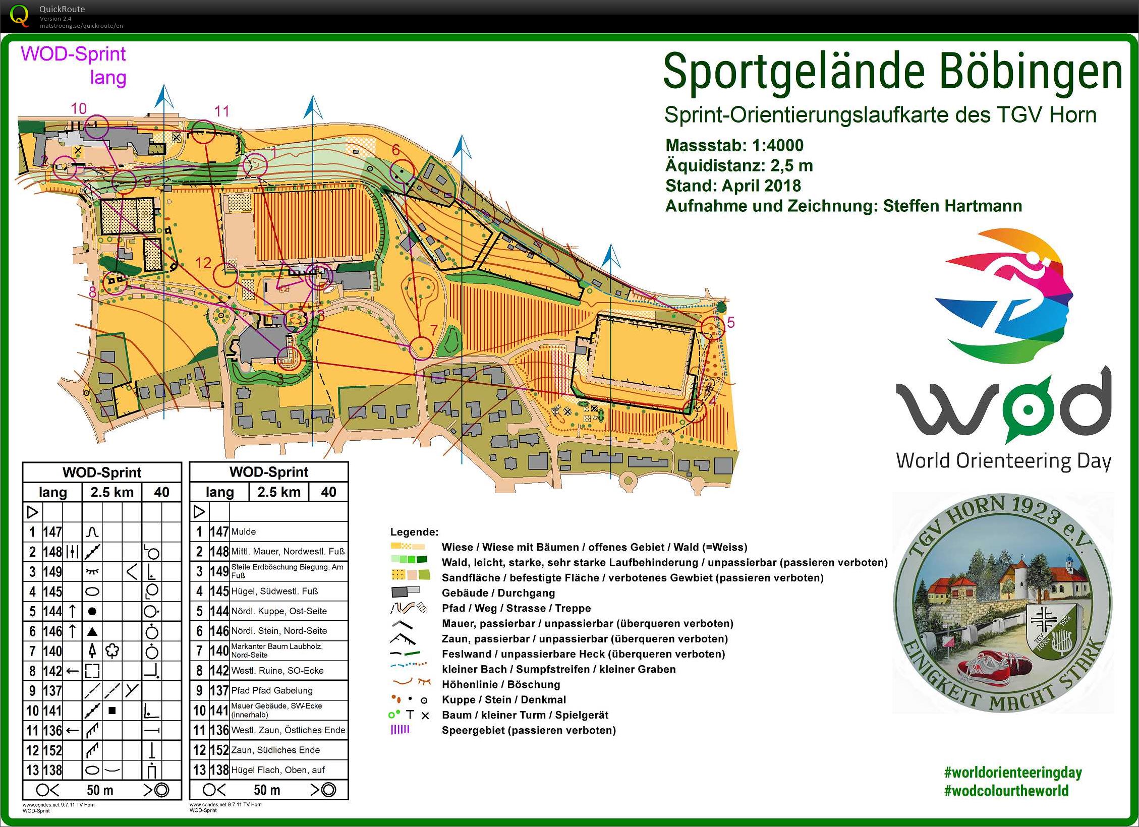 WOD Böbingen Sprint long (26.05.2018)