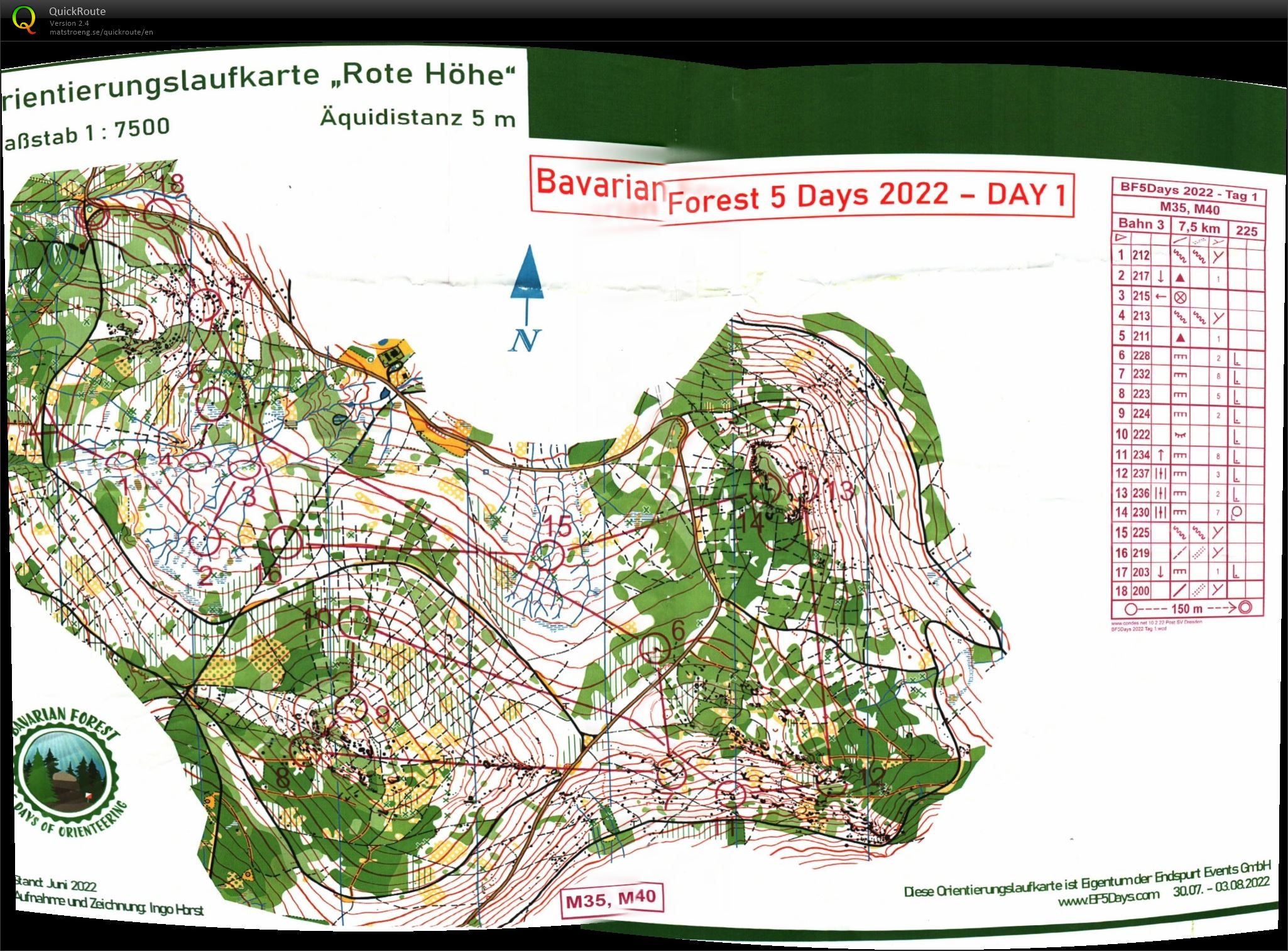 Bavarian Forest 5 Days - Day 1 (2022-07-30)
