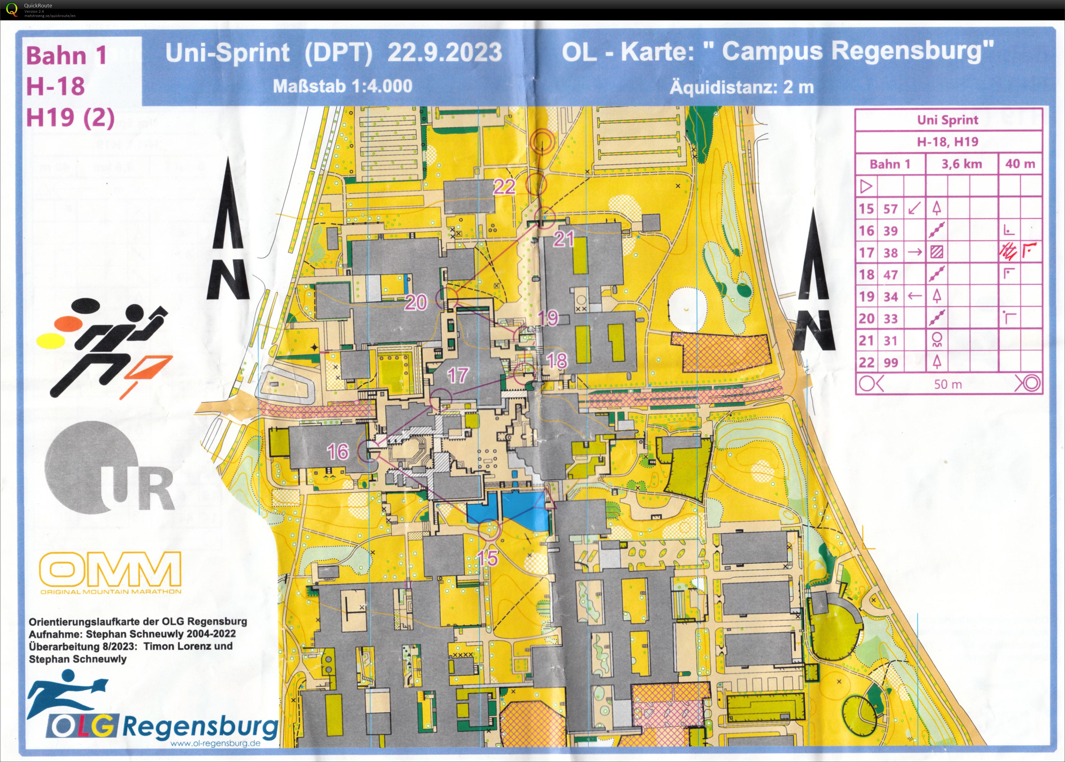 Uni-Sprint Regensburg - part 2 (22/09/2023)