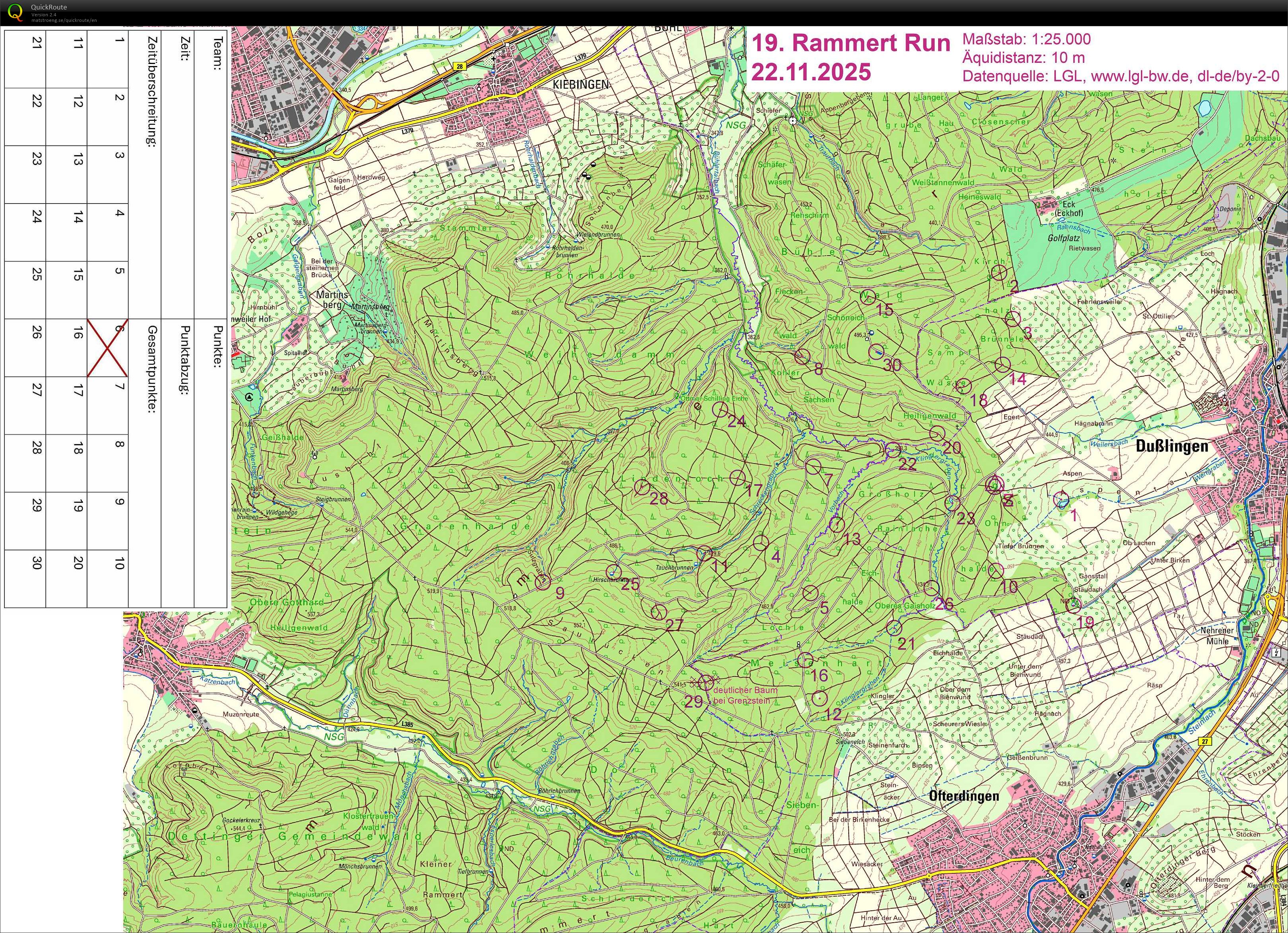 Rammert Run (15/11/2025)
