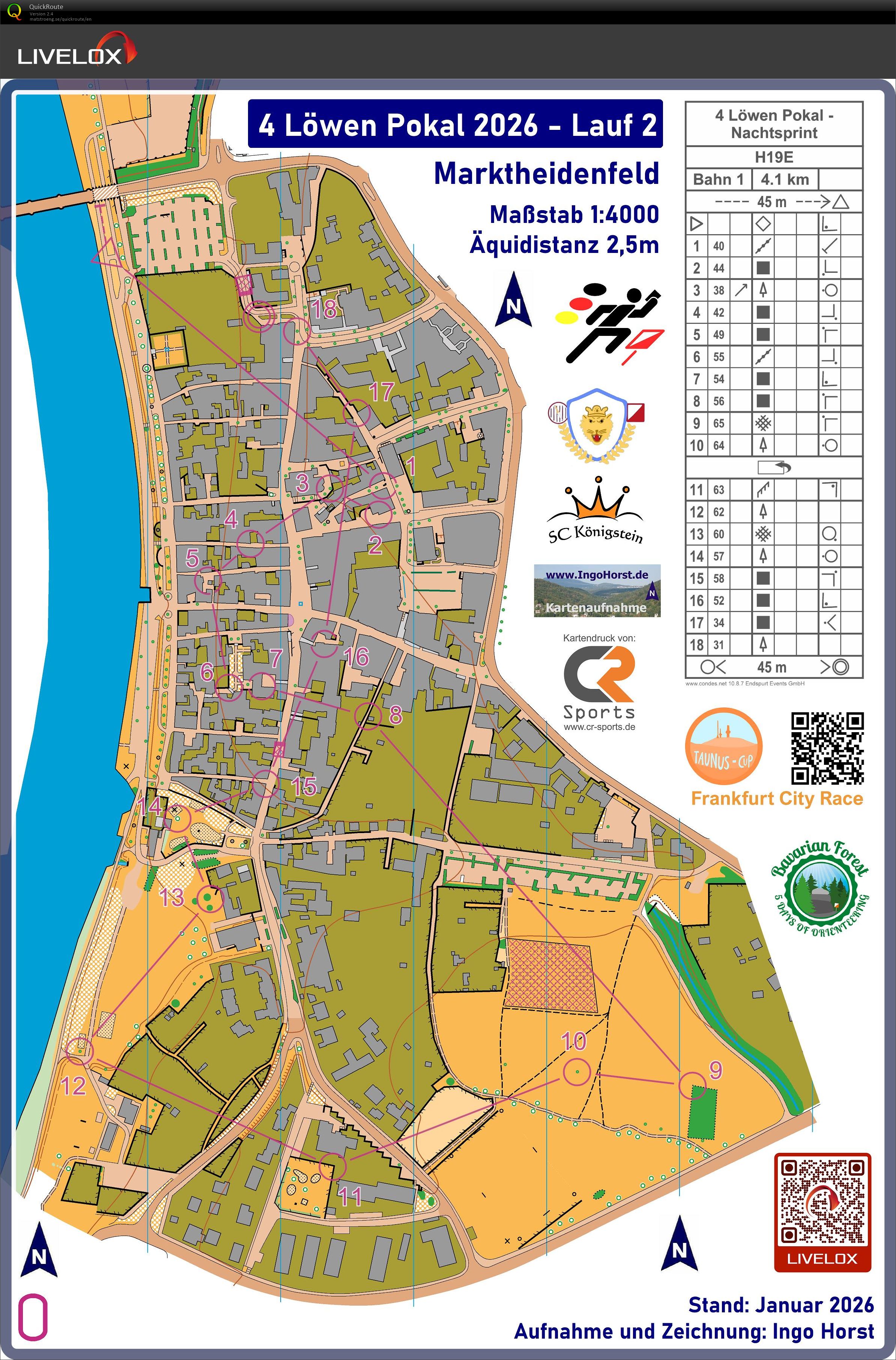 4 Löwen Pokal - Nachtsprint (28/02/2026)