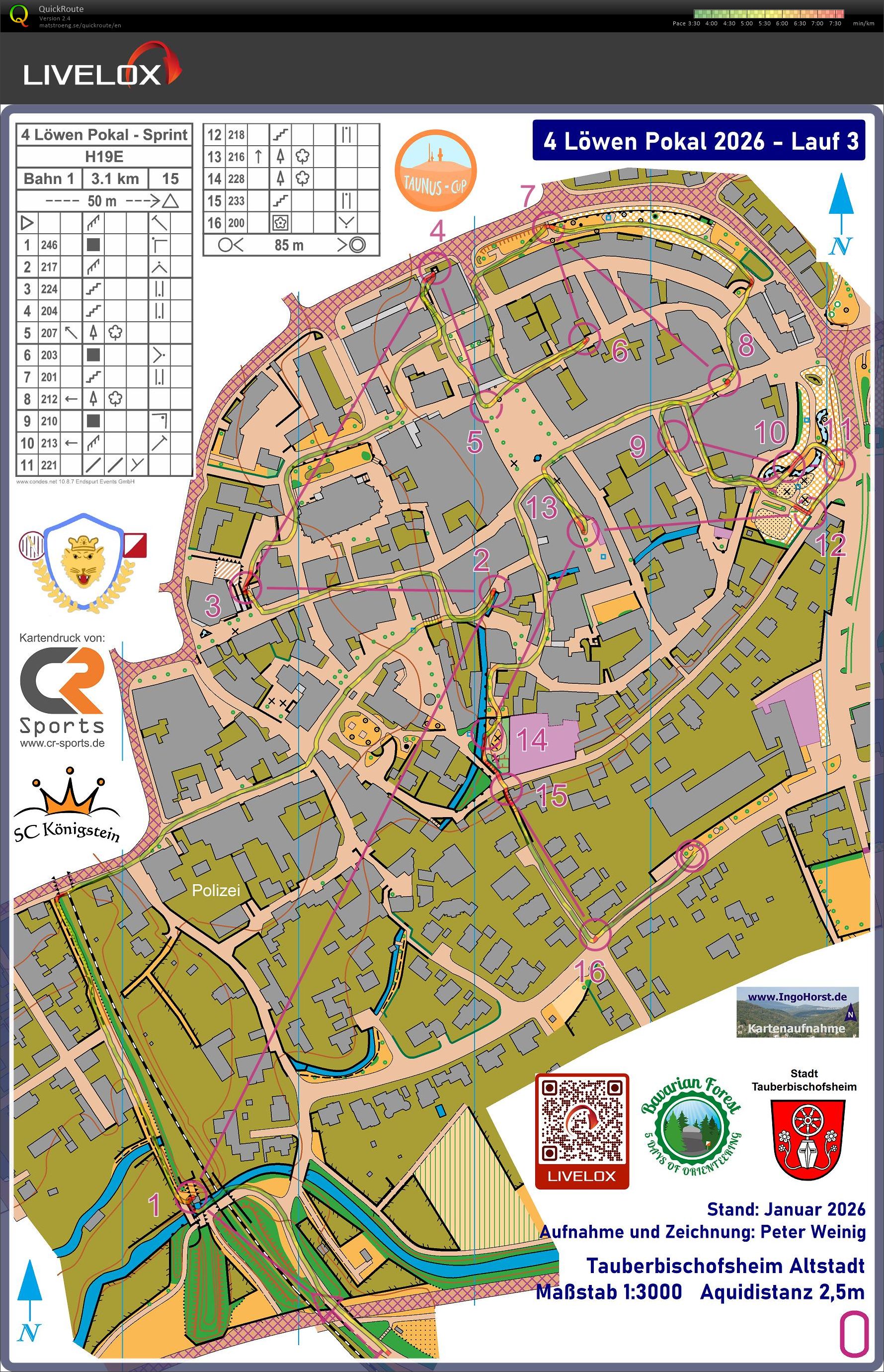4 Löwen Pokal - Sprint (01/03/2026)
