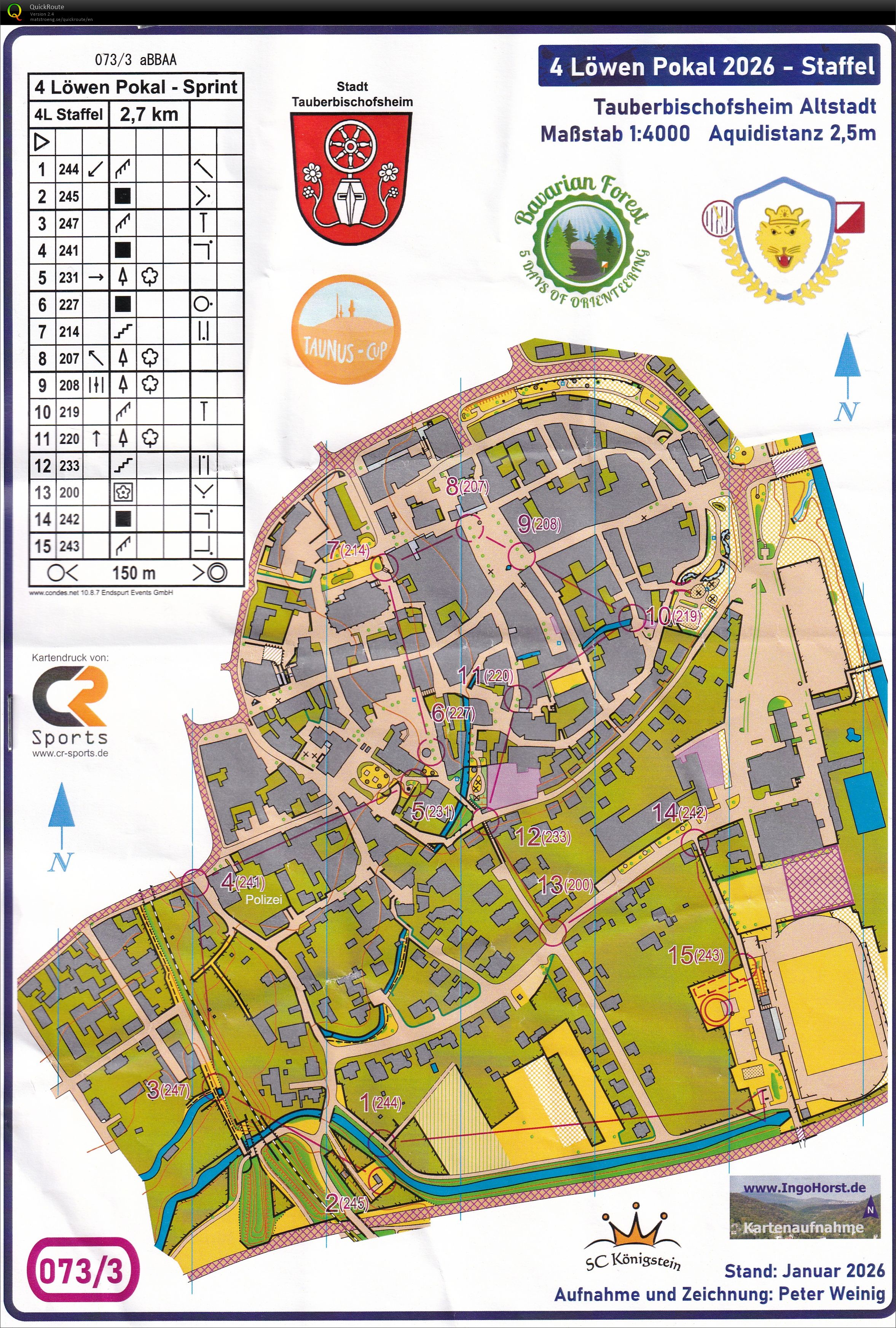 4 Löwen Pokal - Staffel (01/03/2026)