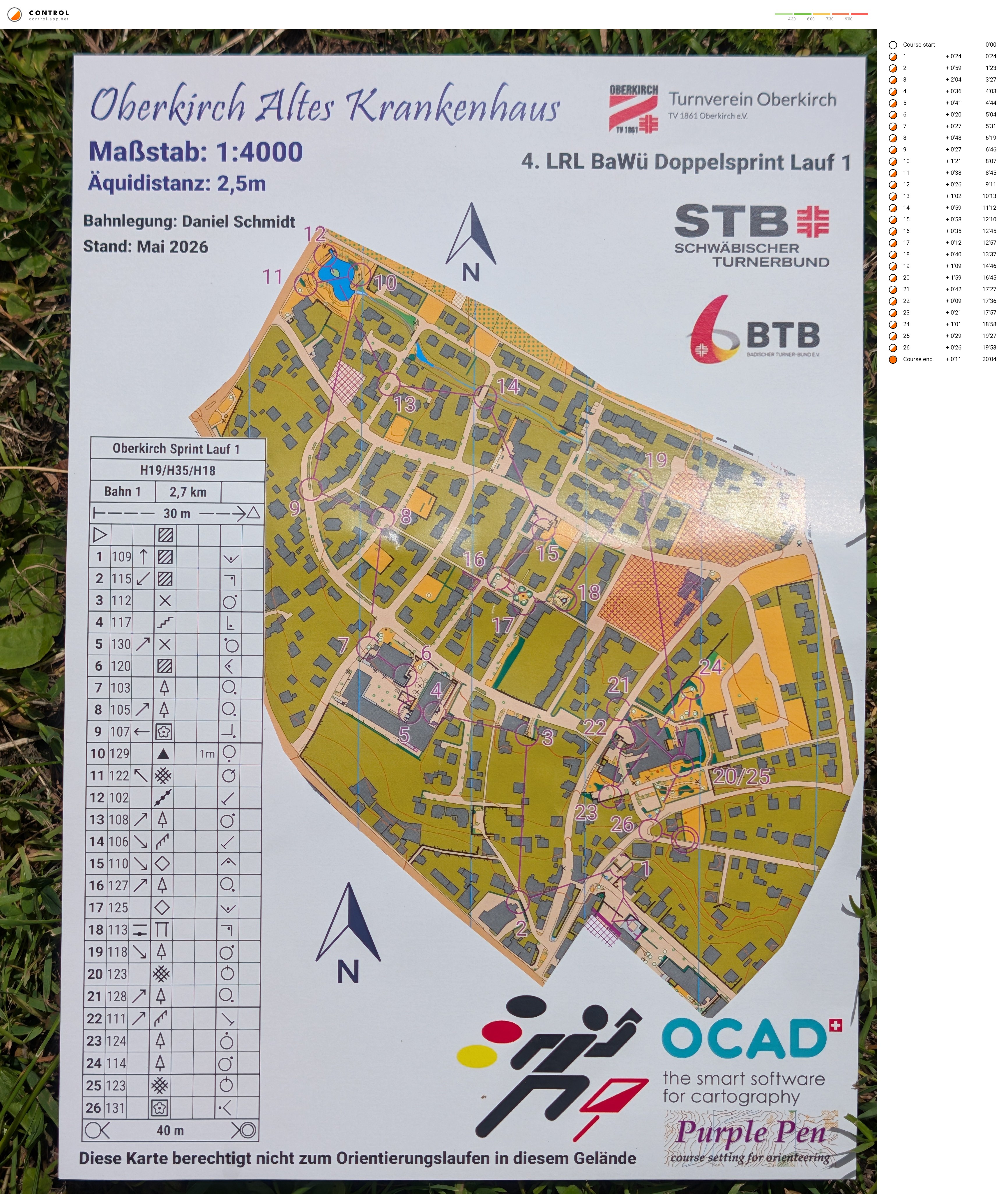 4. LRL Baden-Württemberg Lauf 1 (14.06.2026)