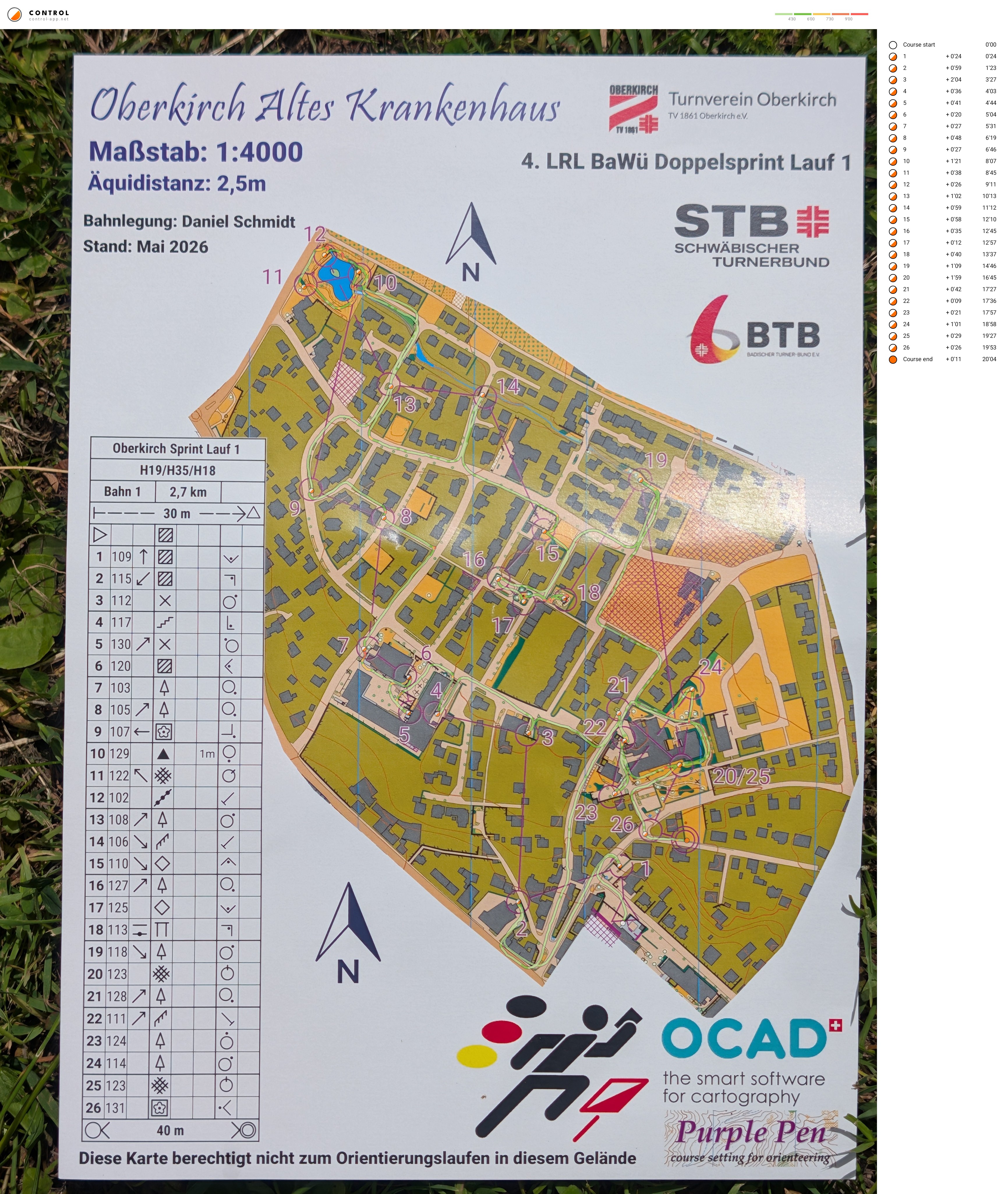 4. LRL Baden-Württemberg Lauf 1 (14.06.2026)