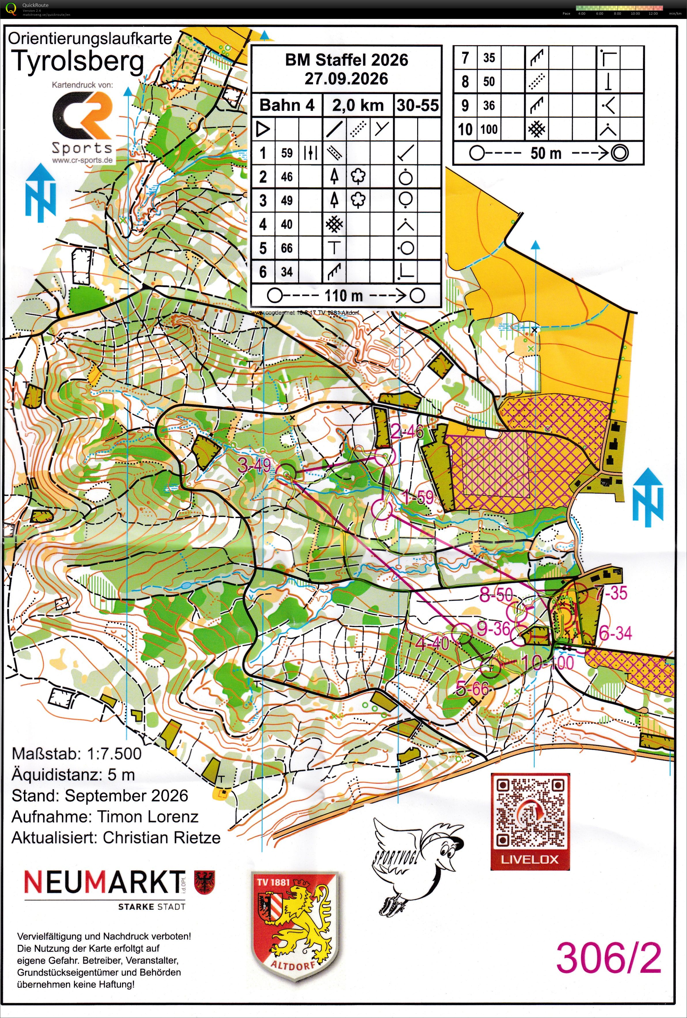 Staffel Cup - leg 2 (27/09/2026)