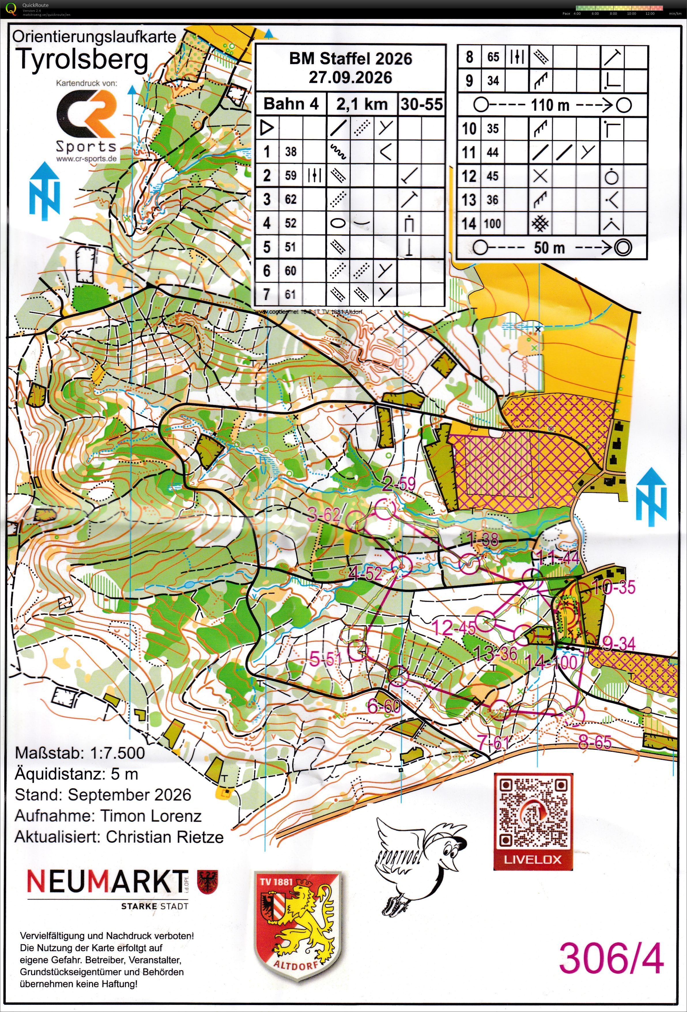 Staffel Cup - leg 4 (27/09/2026)